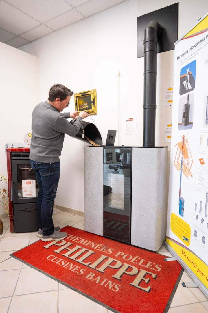 Poêle à granulé Longueil-Annel