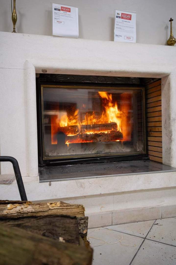 Cheminée bois Longueil-Annel