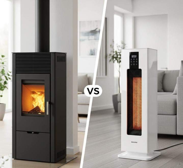 poele vs hauffage